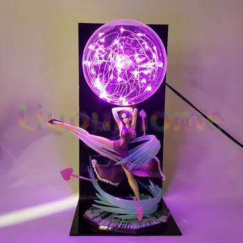 

One Piece Boa Hancock Figuarts ZERO Pink Led Night Lights Bulb Lamp One Piece Anime Led Light Christmas Decorations