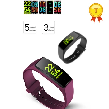 

2019 waterproof Female beautiful Smart Band Fitness Activity Tracker Heart Rate Sleep Monitoring Support Android IOS Smartphone