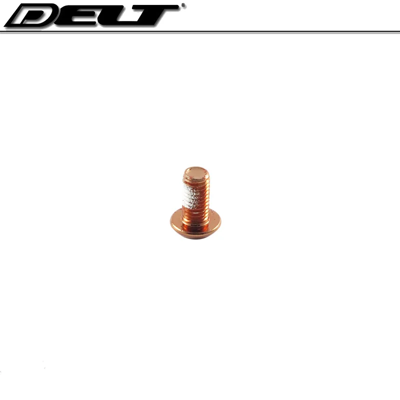 Дорожный MTB горный велосипед DH M5x10mm Велоспорт велосипед дисковые Тормозные колодки роторы винты стандарта Torx болты оранжевый 12 шт