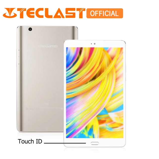 Teclast мастер T8 8,4 дюймов Android 7,0 Tablet PC MTK8176 гекса Core 1,7 ГГц 4 ГБ Оперативная память 64 ГБ Встроенная память спереди 13.0MP распознавания отпечатков пальцев