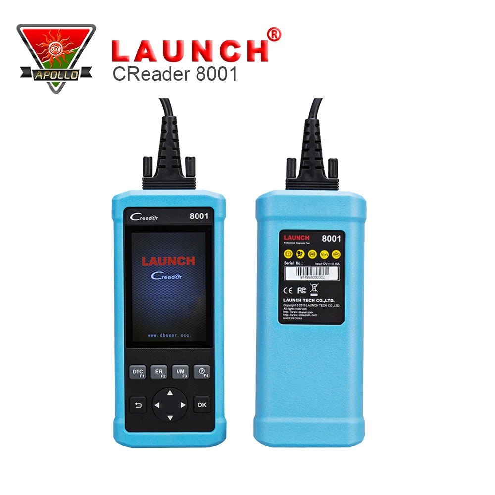Prix pour Launch CReader 8001 OBDII/EOBD ABS SRS diagnositic remise d'huile/set service kilométrage/EPB reset Auto Code lecteur Scanner Prix pour Launch CReader 8001 OBDII/EOBD ABS SRS diagnositic remise d'huile/set service kilométrage/EPB reset Auto Code lecteur Scanner
