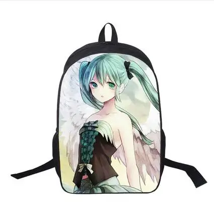 

Anime Hatsune Miku Backpack For Teenagers Girls Boys Backpack Children Daily Backpacks Men Women Travel Bag Kids School Bags