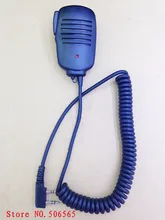 honghuismart speaker mic K plug 2pins for kenwood baofeng uv5r 888s quansheng wouxun puxing font b