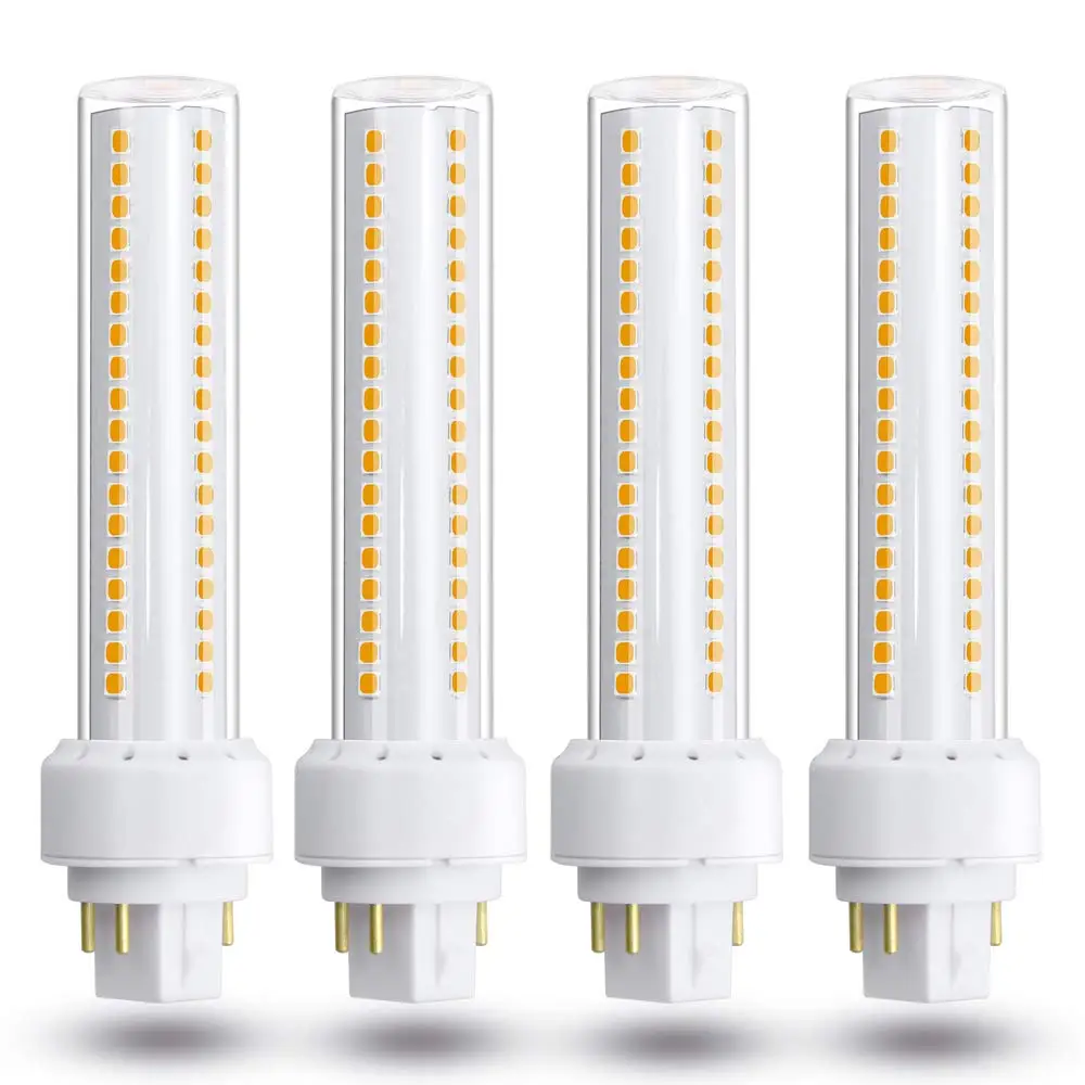 Bonlux Gx24 светодиодный лампы, 13 W Gx24q/G24q 4-основа заколки PL встраиваемые свет 26 W компактная флуоресцентная лампа замена для дома огни