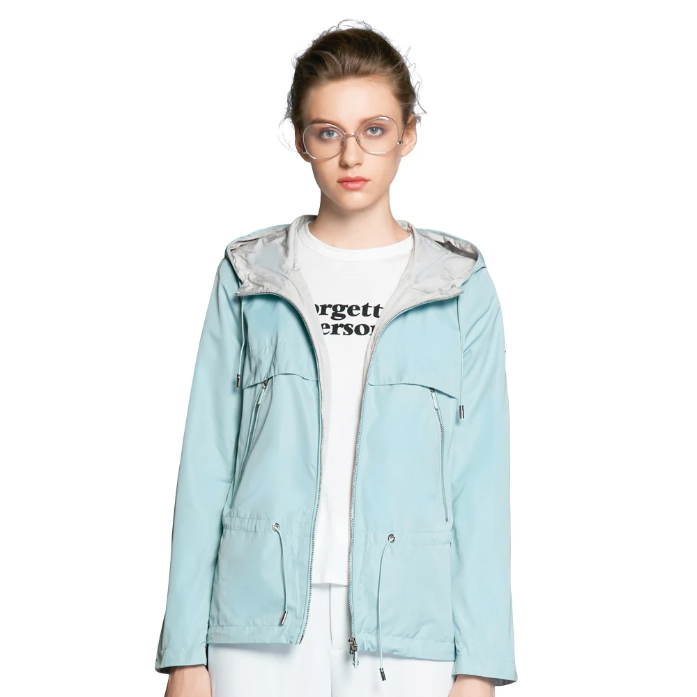 ICEbear 2018 new autumn women trench coat woman high-quality overcoat casual windbreaker brand women's autumn coat GWF18022D цена ICEbear 2018 new autumn women trench coat woman high-quality overcoat casual windbreaker brand women's autumn coat GWF18022D цены онлайн