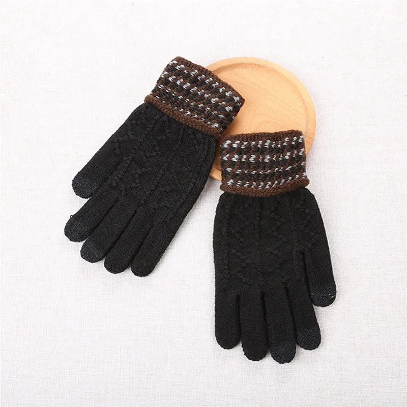 Women Men Multi-function Couple Riding Screen Winter Gloves Soft Warm Mitten guantes eldiven handschoenen 40FE2212