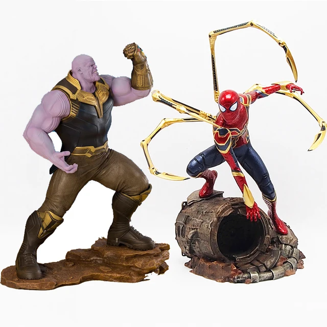 Cheap Marvel Comics Thanos ARTFX spiderman Hero Series Marvel Avengers