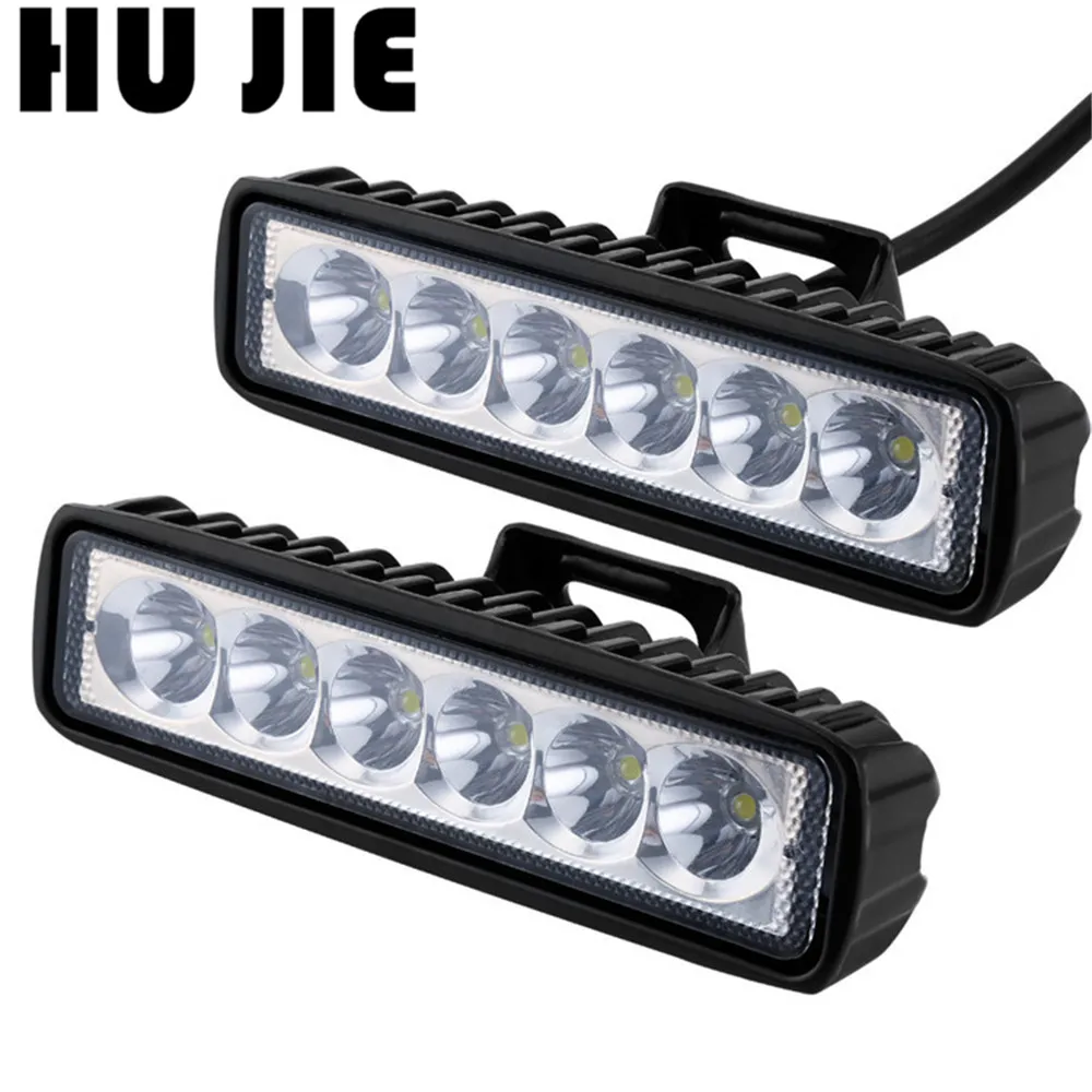 1 шт. 2 18 Вт DRL Светодиодный прожектор рабочий свет 9 32 В 4WD 12 Вольт светодиодный
