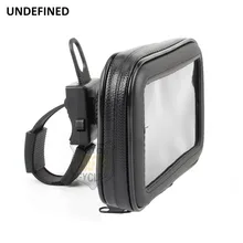 Мотоцикл Запчасти велосипеда 360 Вращающаяся подставка чехол для телефона сумка держатель крепление M для Harley Dyna FXDF FXDB определено