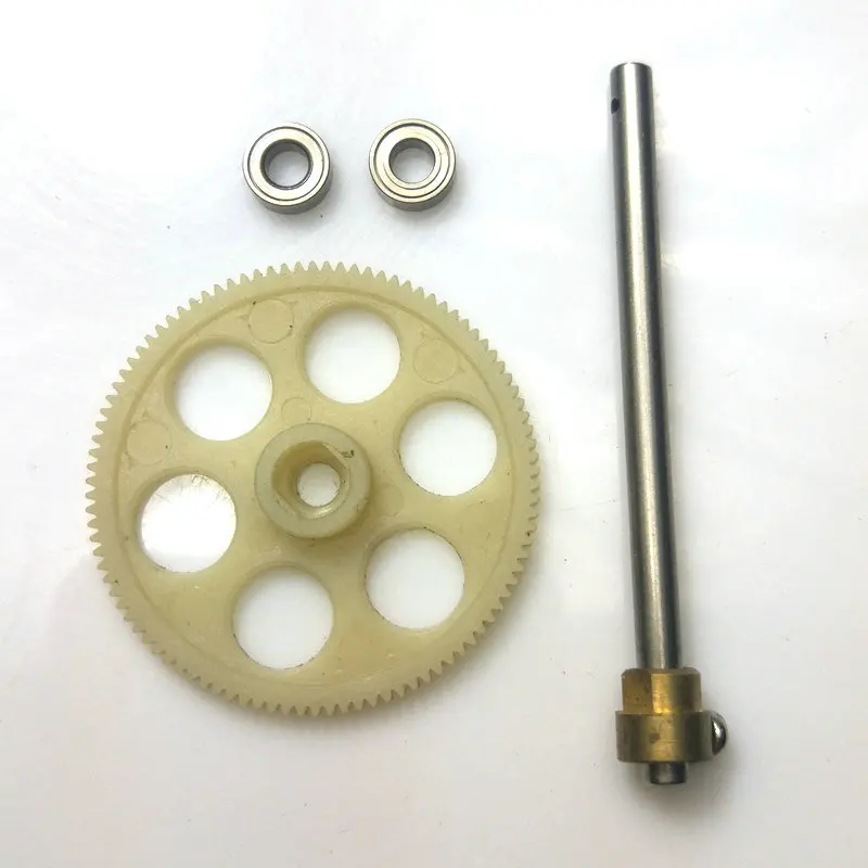 

30mm Gear and 48mm Shaft and Bearing 3*6*2 mm for 4 axis or 6 axis WL V262 V666 RC Quadcopter Helicopter Model Spare Parts
