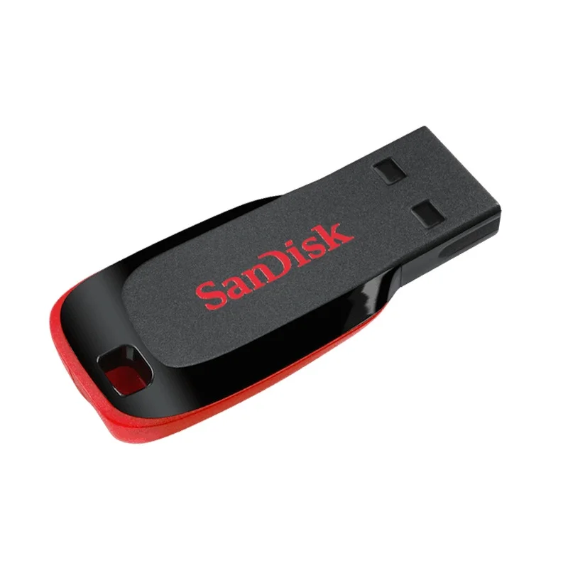 SanDisk CRUZER BLADE USB флеш-накопитель CZ50 USB 2,0 8 ГБ 16 ГБ 32 ГБ карта памяти USB флеш-накопитель 64 Гб 128 ГБ мини-накопитель флешка