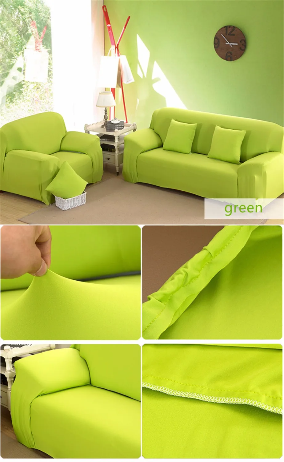 

Elastic Sofa Tight Wrap All-inclusive Slip-resistant sofa cover without pillowcase wedding decoration home decor sofa cover