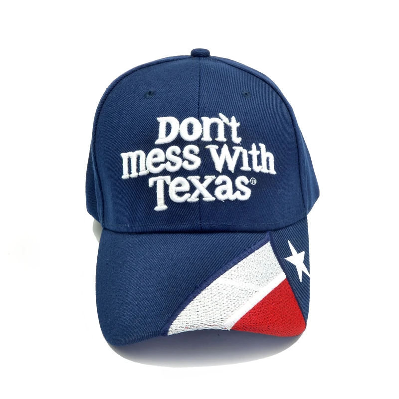 

Summer Unisex Baseball Cap Sun Hats Don't Mess With Texas Letters Embroidery Hats Outdoor Men Women Snapback Hat