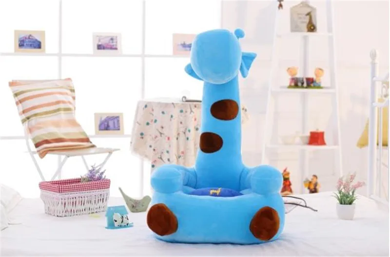 stuffed giraffe chair plush toy12
