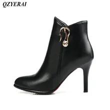 QZYERAI Four seasons can be worn ladies stiletto Martin boots womens boots fashionable womens shoes fringe leisure