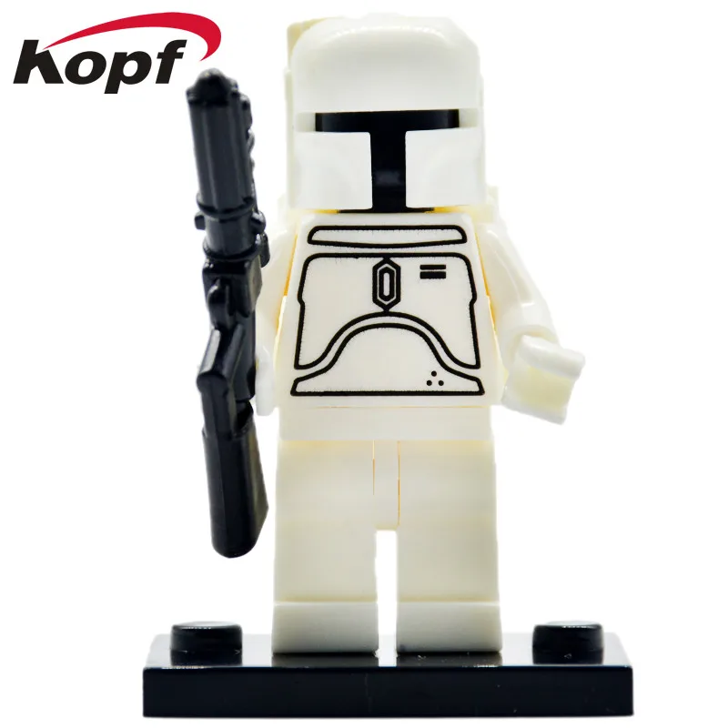 Одиночная Супер Герои пластиковые космические йода Финн Trooper K-3PO кирпичи фигурки строительные блоки детские подарочные игрушки PG698 - Цвет: PG642 Without Box