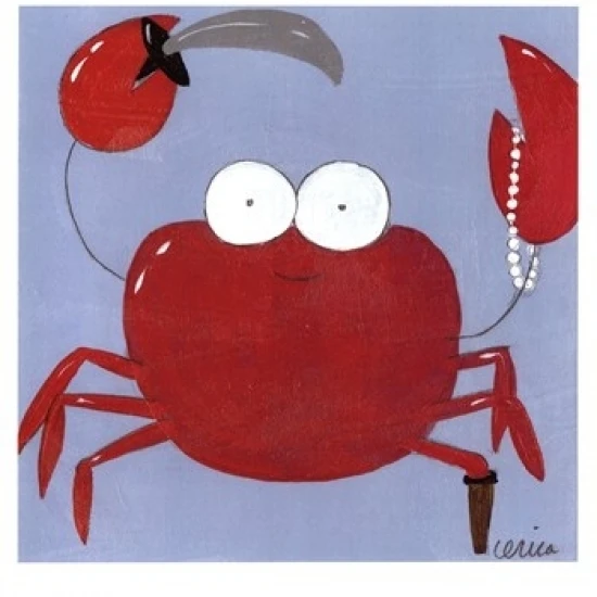 Barnacle Pete Poster Print by June Erica Vess (13 x 19)
