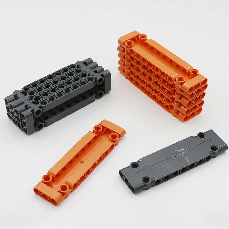 Bricks Technic Parts Studless Flat 3x11 Panel MOC car Building Blocks