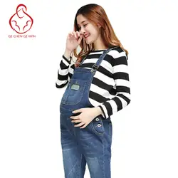 Femme Enceinte джинсы брюки для беременных Для женщин джинсы для беременных брюки форма материнства беременных Костюмы hamile