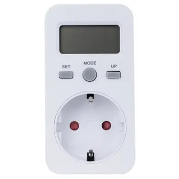 

1PCS Digital Power Meter Watt Electricity Usage Monitor Socket Consumption Meter Electricity Usage Monitor Power Energy Socket