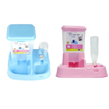 

Pet Dog Cats Automatic Feeder Automatic Water Dispenser Puppy Drinking Fountain Food Dishl Pet Supplies
