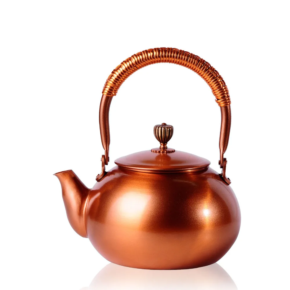 Chinese copper teapot prime high end home handmade coppers pot teapot