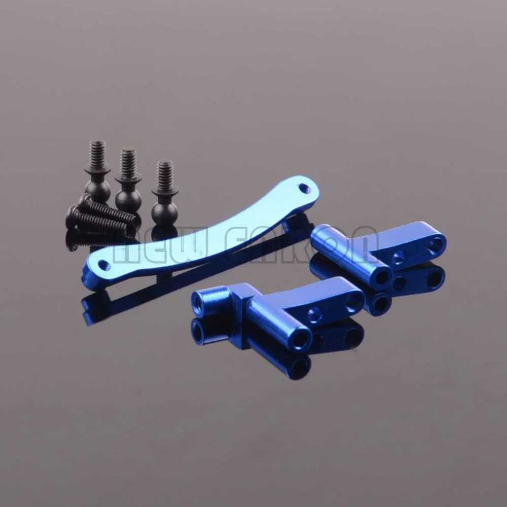 736010 алюминиевое рулевое управление Servo Saver Полный RC FS для 1/18th Bigfoot грузовиков