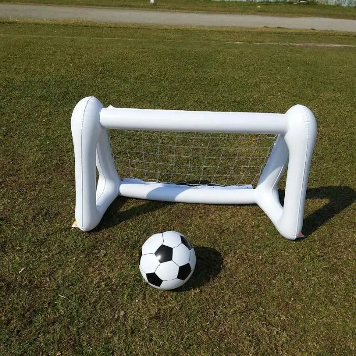 1 шт. надувные футбольные ворота ПВХ Footable сетка для родителей дети играют в мяч игры детей развлечения футбол цель