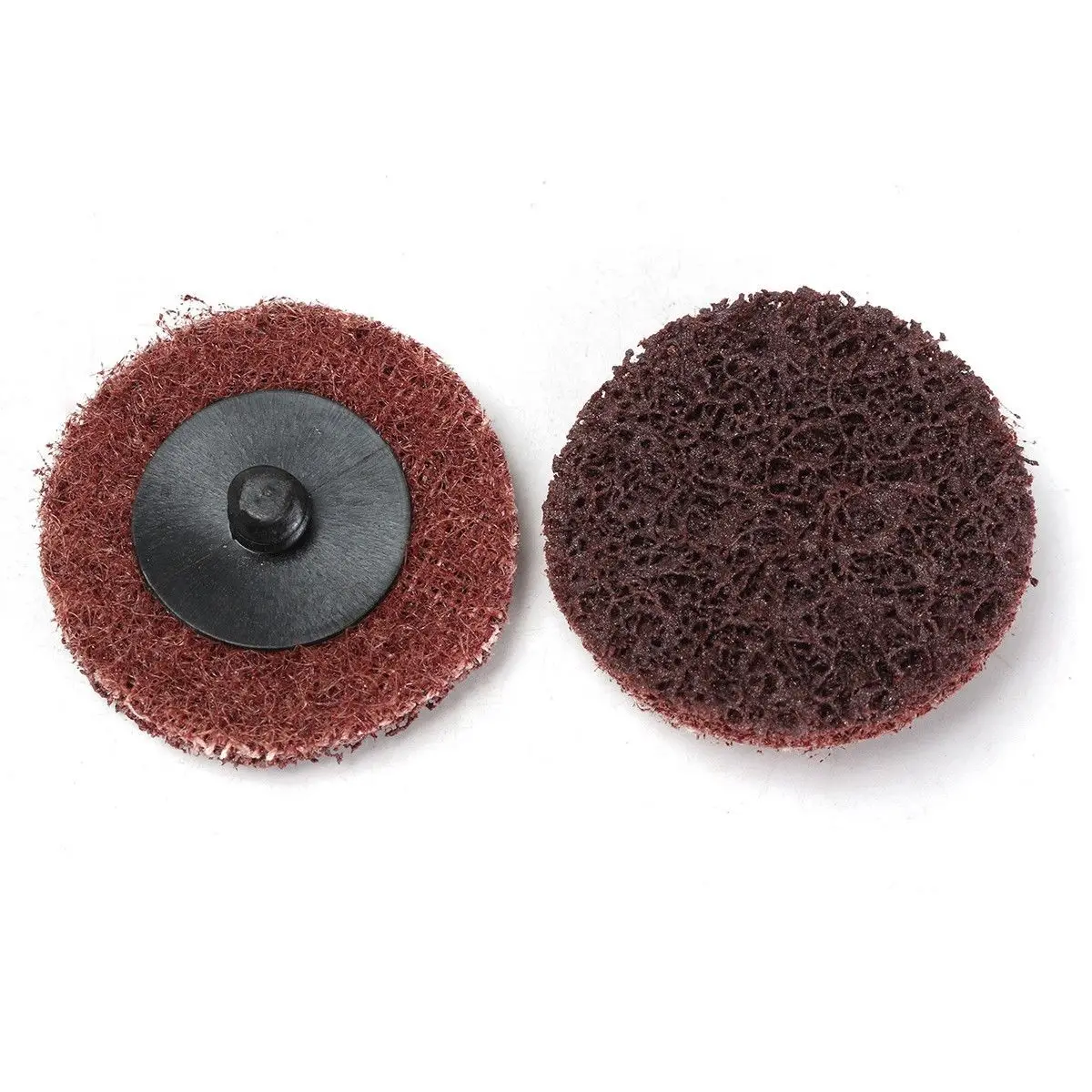 

10pcs Practical 50mm 2" Sanding Discs 120 Grit Roloc Roll Lock Surface Medium Coarse Sanding Disc Pad For Polishing Mayitr