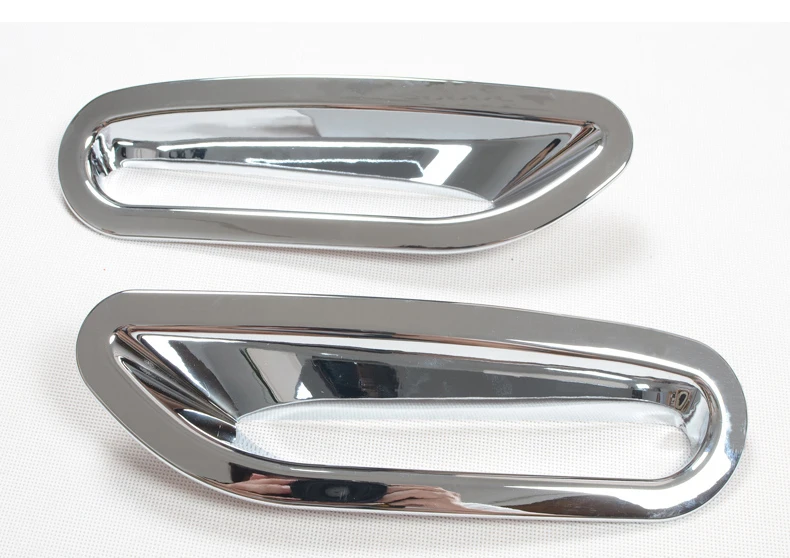 ABS Chrome Rear Fog Light Lamp Cover Trim for 2014 2015 nissan X Trail