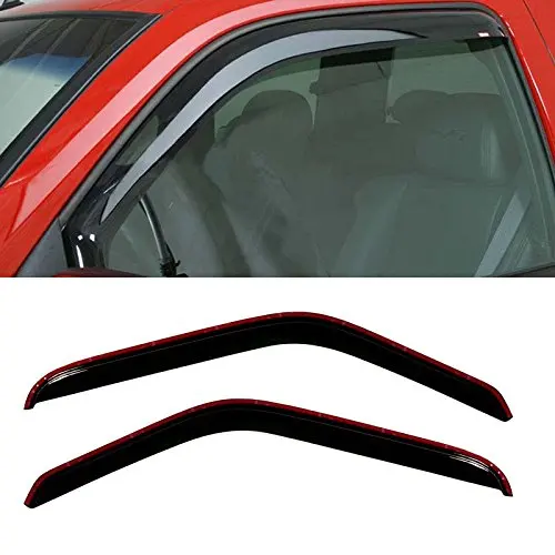 Car Window Deflector Visor Vent Rain Guard Fit Front Sun/Rain Guard