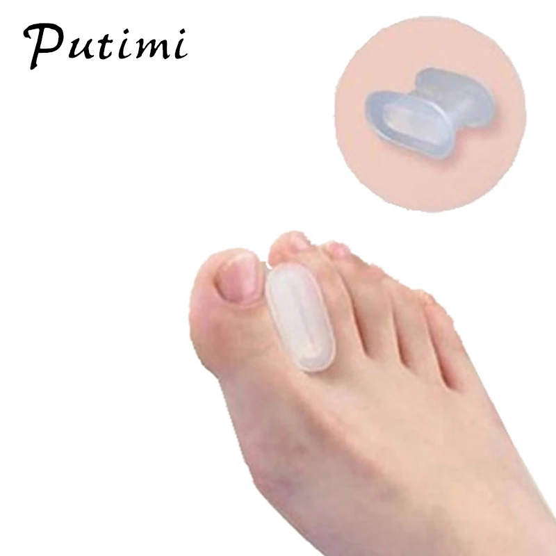 

2Pair Silicone Bunion Corrector Pedicure Tools Hallux Valgus Correction Orthopedic Relief Pain Toe Separator Foot Care of Thumb