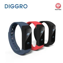 Diggro i5 плюс OLED умный Браслет Шагомер traker калорий Здоровье сна монитор браслет Bluetooth 4.0 часы для iOS и Android