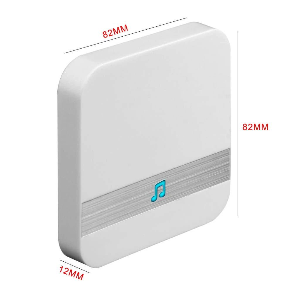 AC 110-220V 20-80 дБ Смарт 433MHz Chime Внутренний дверной звонок беспроводной WiFi дверной звонок EU US UK AU вилка для видео дверной звонок Водонепроницаемый