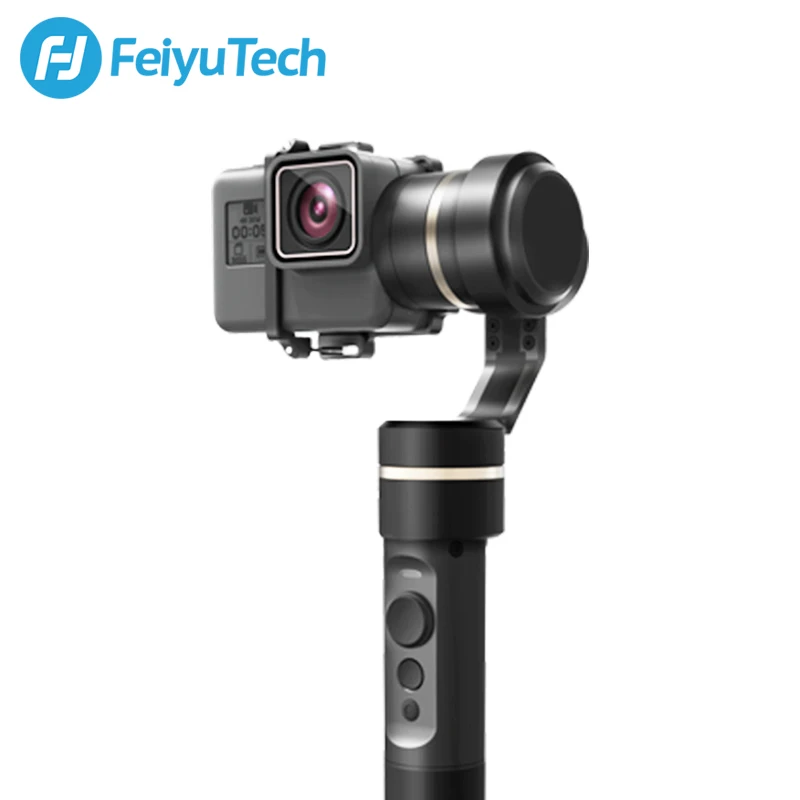 FeiyuTech Feiyu G5 водонепроницаемый 3 осевой Ручной Стабилизатор для экшн Камеры GoPro HERO 6
