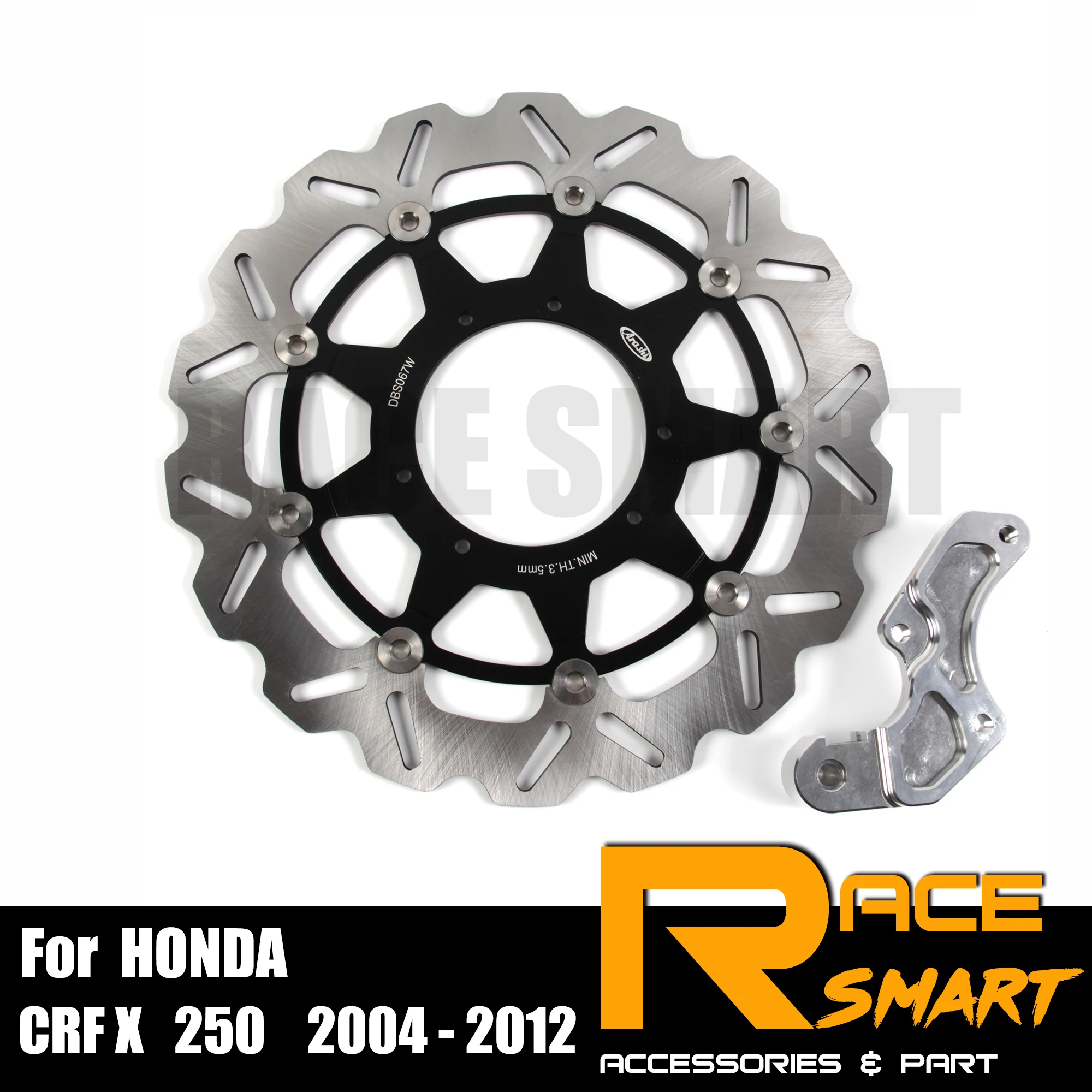 

For HONDA CRF X 250 2004 - 2012 Motorcycle CNC Front Brake Rotor Brake Disc Disks Rotors CRF X 450 2004-2012 CRF450X 2010 2011
