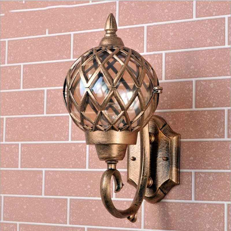 Retro Outdoor Wall lamp Waterproof Outdoor Lighting Creative Garden