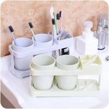 Креативный Набор держателей зубных щеток для ванной комнаты, держатель чашки для зубной щетки B798
