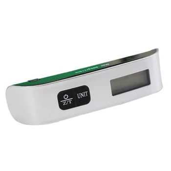 

Portable Mini LCD Luggage Electronic Scale Thermometer Capacity Hanging Digital Weighing Hook Scale Device