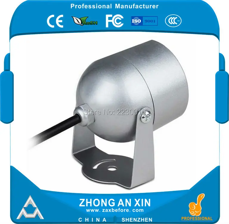 ZhongAnXin 0.3MP серийный протокол JPEG мини камера автомобиля инфракрасная ночного