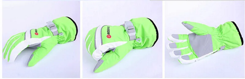winter warm sking gloves detail 10