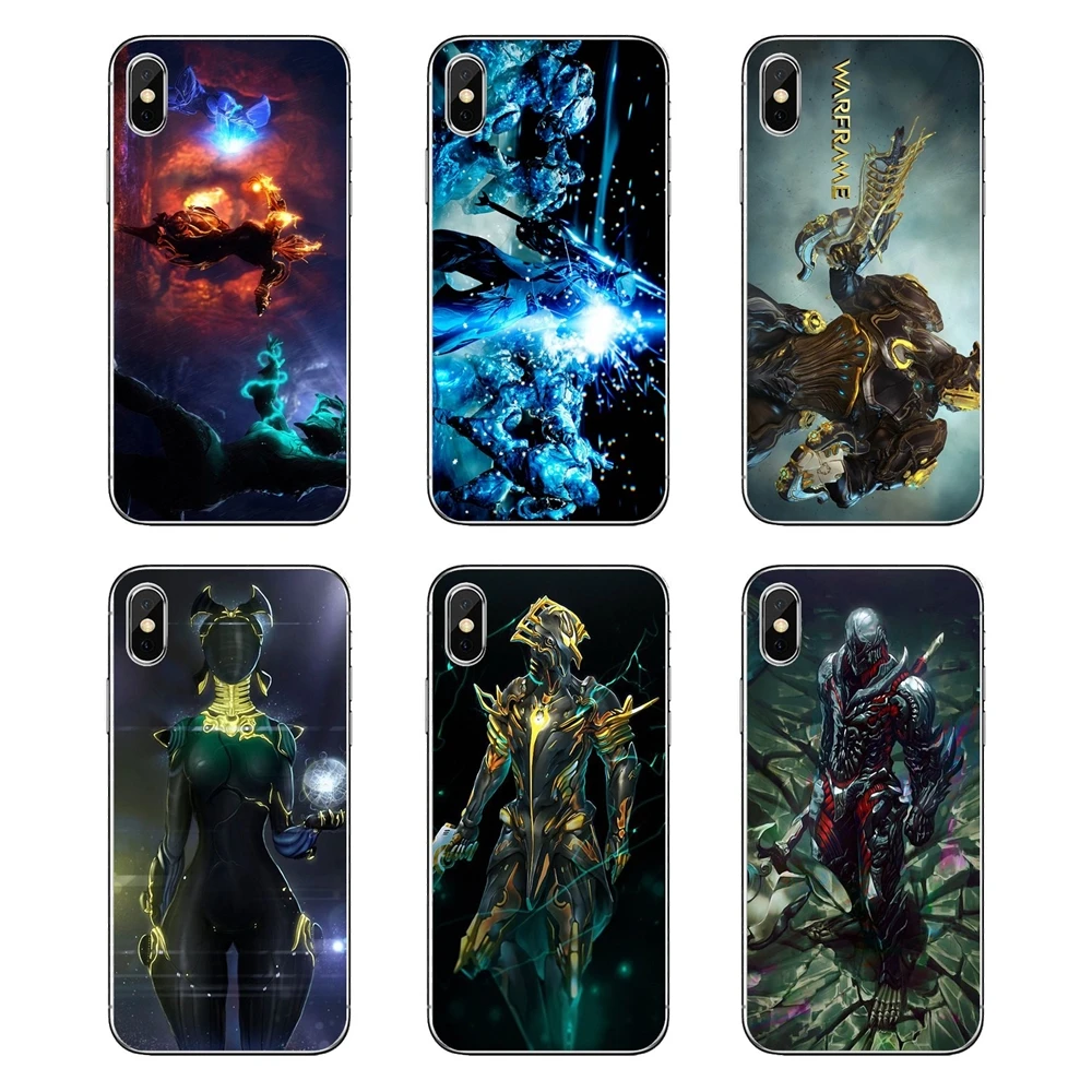 

Transparent Soft Cases Covers For Motorola Moto X4 E4 E5 G5 G5S G6 Z Z3 G3 C Play Plus Warframe Excalibur Poster
