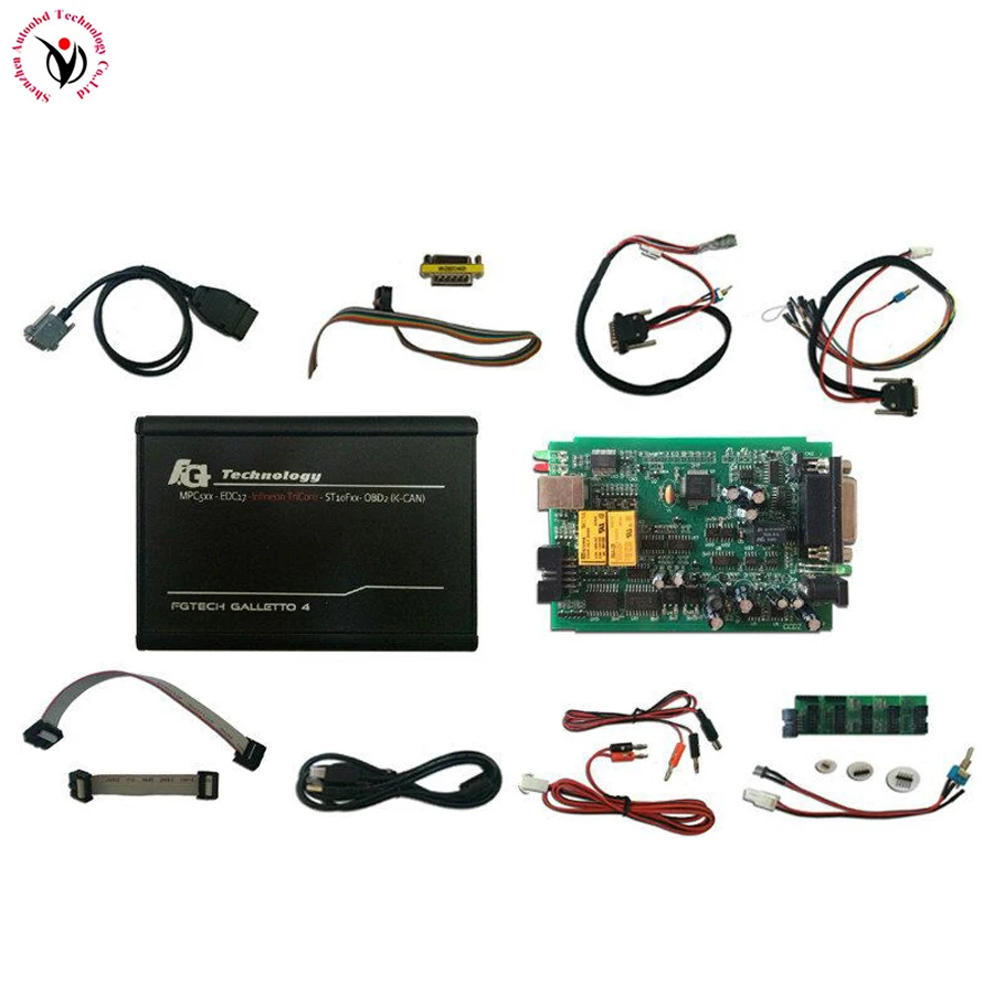 

DHL Latest V54 FGTech Galletto 4 Master+Good PCB Board BDM-TriCore-OBD Function FG Tech V54 ECU Chip Tuning Programmer Tool