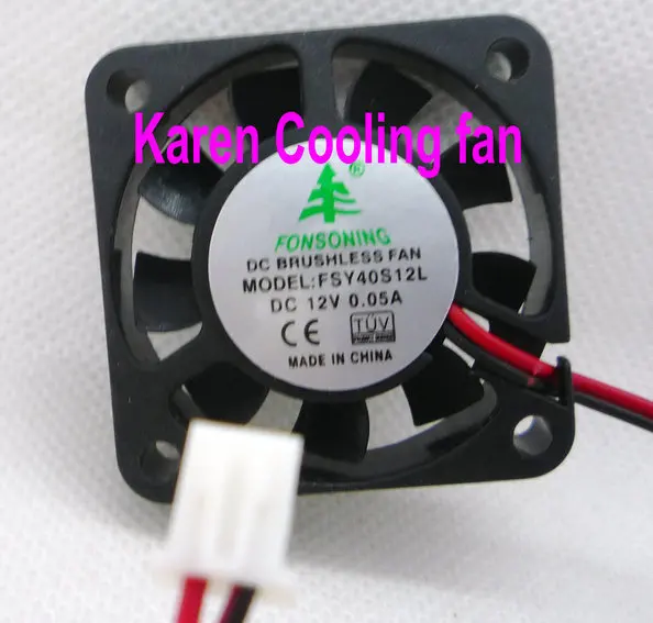 FONSONING Fan 4010 12V 0.05A 4500 DVR FSY40S12L Cooling fan Laptop heat ...