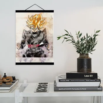 

Dragon Ball Z Abstract Graffiti Wooden Framed Canvas Painting Home Decor Wall Art Print Pictures Poster Hanger