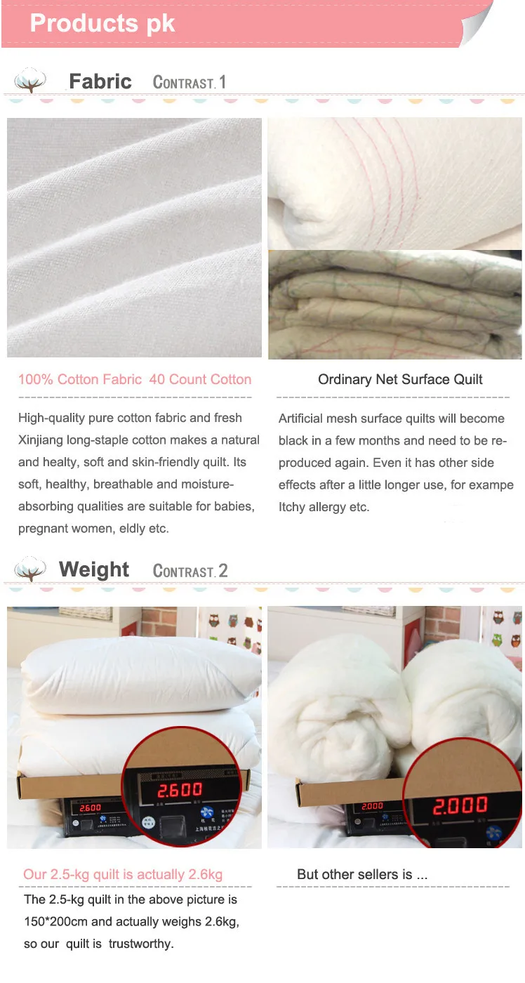 Handmade Cotton quilt  12