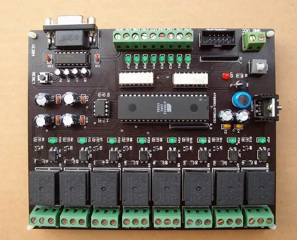12 V /24V eight input / output single chip microcomputer control time relay module цена 12 V /24V eight input / output single chip microcomputer control time relay module цены онлайн