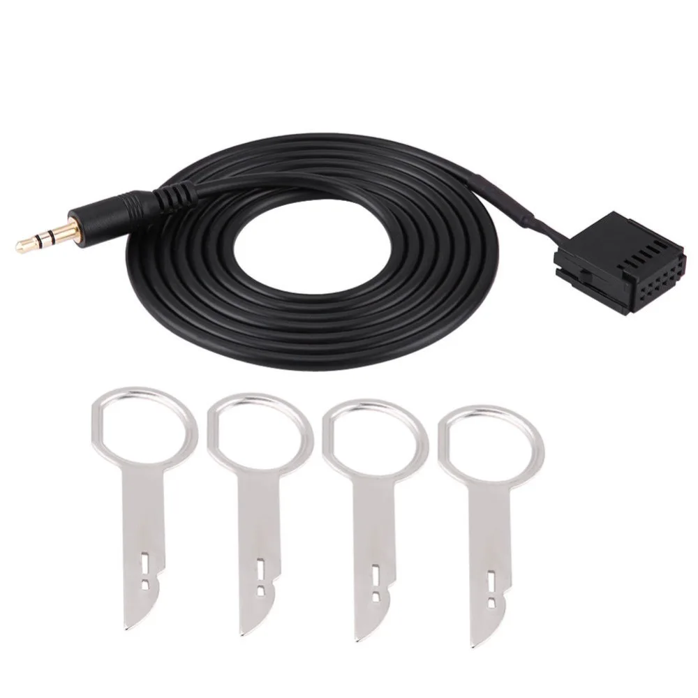 Ford Mondeo Focus C-Max Fiesta Fusion AUX in 3.5mm Audio Interface Adaptor Cable  (6)