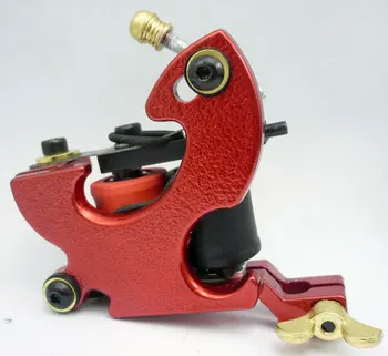 

10Pcs/lot Pro Casting Iron Tattoo Machine 10 Wraps coil stainless steel Tattoos Body Art Gun Coil Machine LPC-ITM-7061-2B