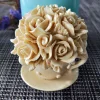 HC0120 Flower rose cup silicone mold soap mould Flower handmade soap making molds candle mold ► Photo 3/6